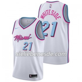 Herren NBA Miami Heat Trikot Hassan Whiteside 21 Nike City Edition Swingman